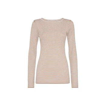 Brunello Cucinelli Sparkling Striped Lightweight Jumper