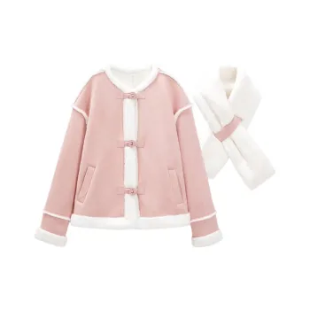 Love To Serve Jackets Coats Women's Pink