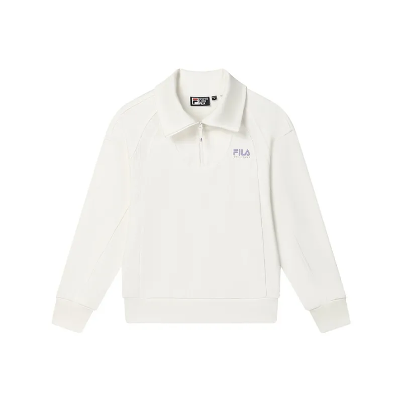 FILA ORIGINALE Sweatshirt Women's Cloud White-0