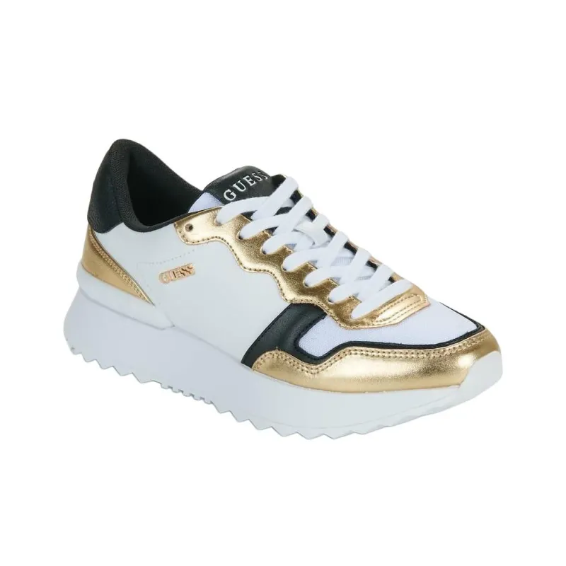 GUESS Abrasion Resistant Low Top Casual Shoes Women's White-2