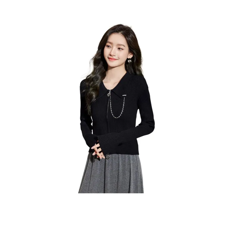 Love Elaine Knitwear Women's Black-0