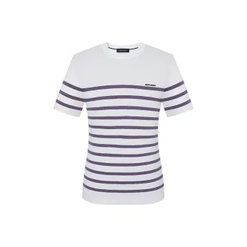 SAINT ANGELO T Shirt Unisex Lilac