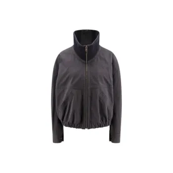 Lemaire Double Layer Blouson 'Anthracite/Brown'