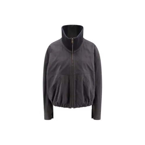 Lemaire Double Layer Blouson 
Anthracite/Brown
