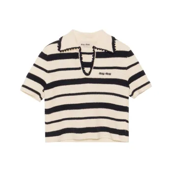 MIU MIU SS24 Knitwear Women's Beige