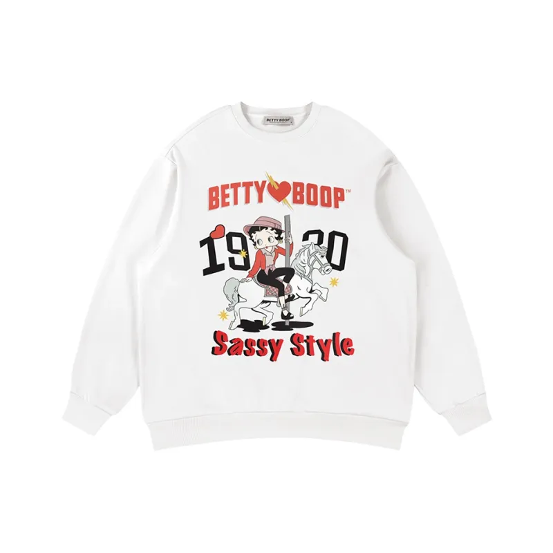 BETTY BOOP Sweatshirts Unisex-0