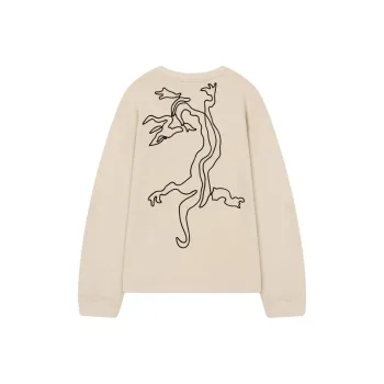 NANUSHKA SS24 Year Of The Dragon Collection Sweatshirt Women's Khaki