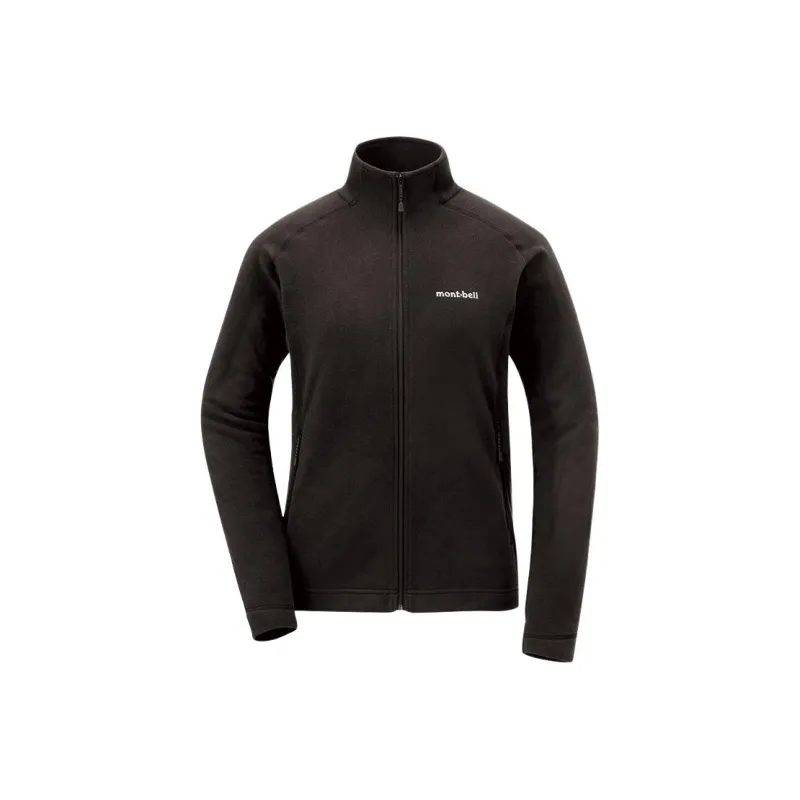 MONTBELL Cardigan Stand Collar Jacket Windbreaker Jacket Liner Fleece Women's-4