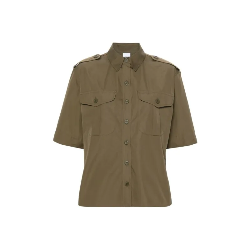 ASPESI Button up Cotton Shirt-0