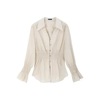 NINE WEST Shirt Women's Apricot