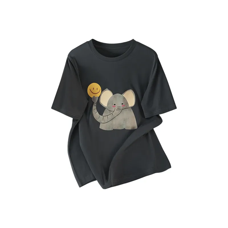 Cypress House T Shirt Women's Gray Black-0