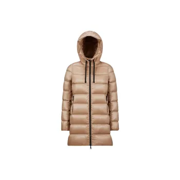 Moncler Suyen Quilted Hooded Coat