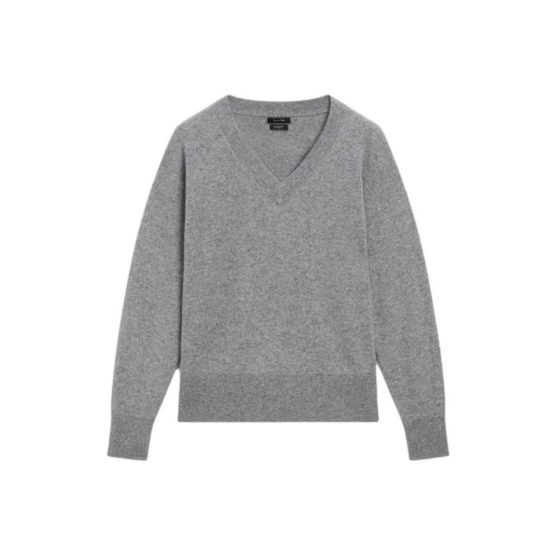 Massimo Dutti Cashmere Sweater Women's Gray-0