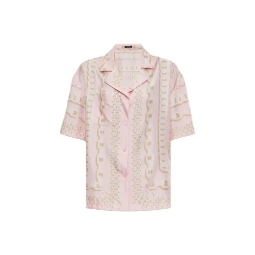 VERSACE Treasure Printed Short Sleeved Shirt