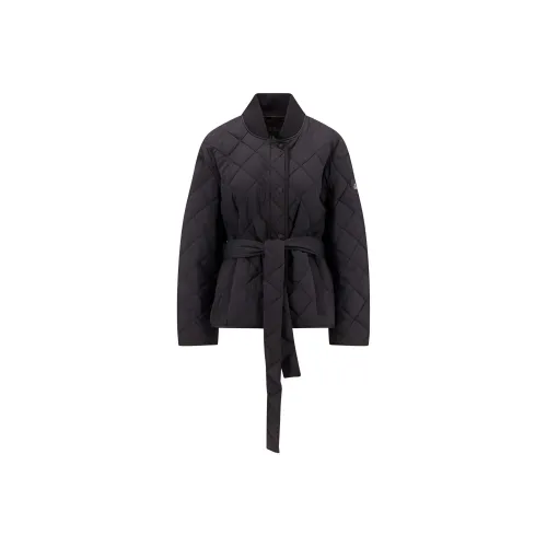 Moose Knuckles Queensway Quilted Belted faux jacket