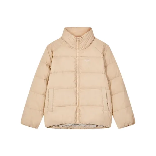 Pony Down Jackets Women's Khaki