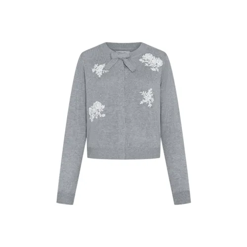 URBAN REVIVO Knitwear Women's Medium Gray Heather Gray