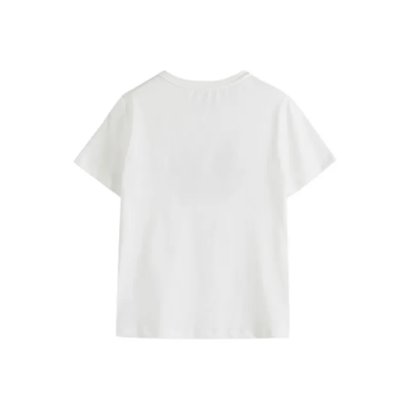 LUYOUYE Regular T Shirt Women's White-1