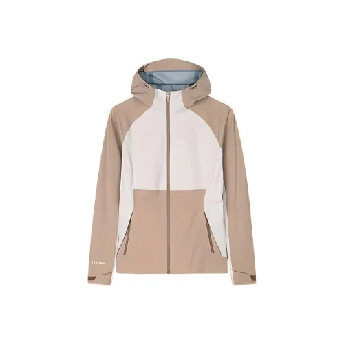 CHAOJIANTA Jackets & Coats Women's Smoky Pink/Gray Pink