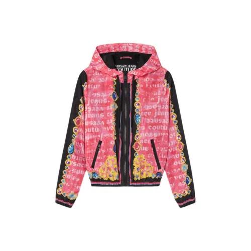 VERSACE JEANS COUTURE SS24 Jackets & Coats Women's Pink