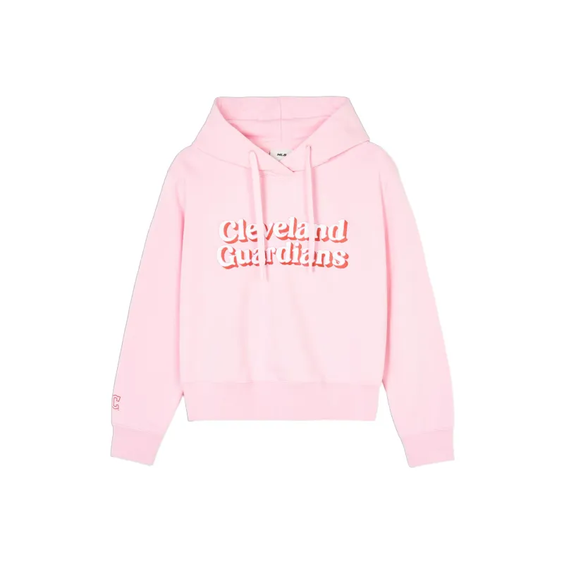 MLB SS24 Cleveland Guardians Sweatshirt Women's Pink-0