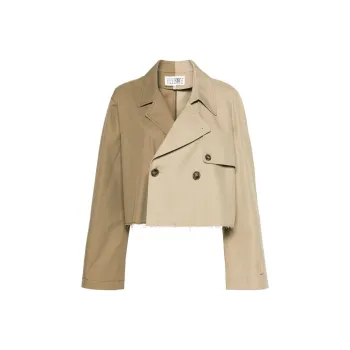 MM6 Maison Margiela Colour block Cropped Jacket