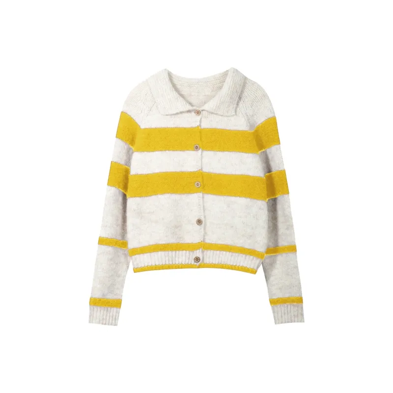 MISHOW Knitwear Women's Red Stripe-5