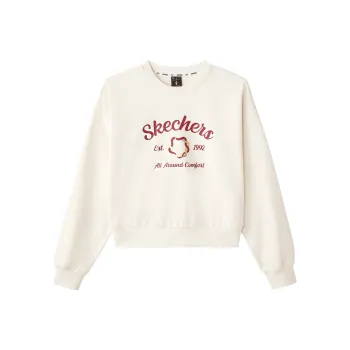 Skechers Sweatshirt Women's Pure White