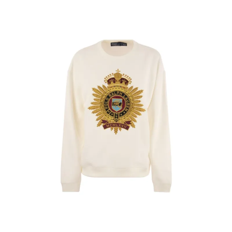 Polo Ralph Lauren FW23 Sweatshirt Women's White-0