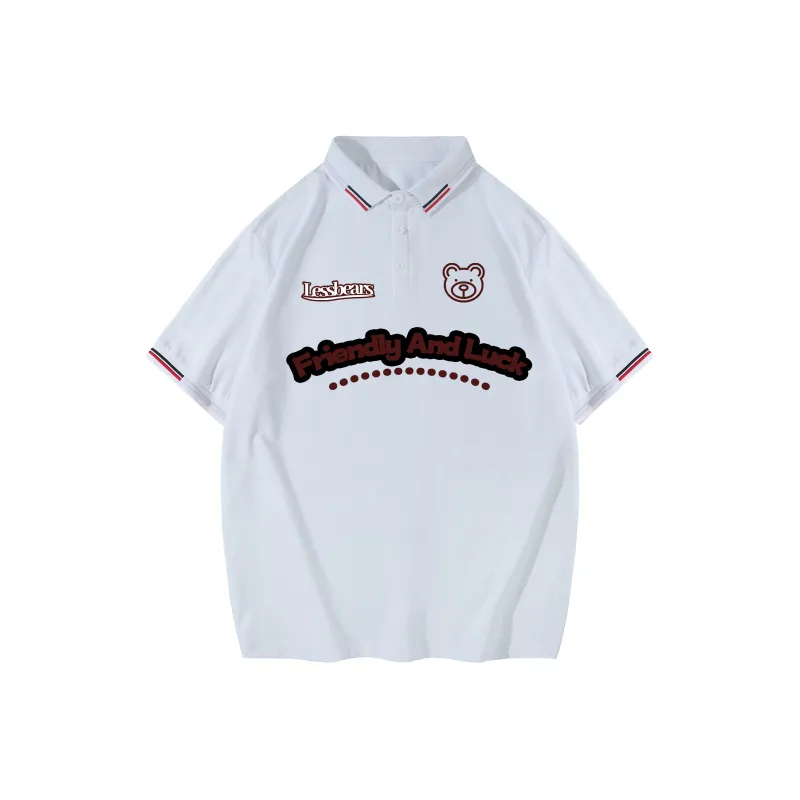 LESS BEARS Polo Shirts Unisex-2