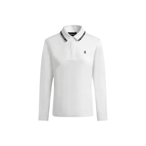 Hush Puppies Polo Shirt Women's Foam White