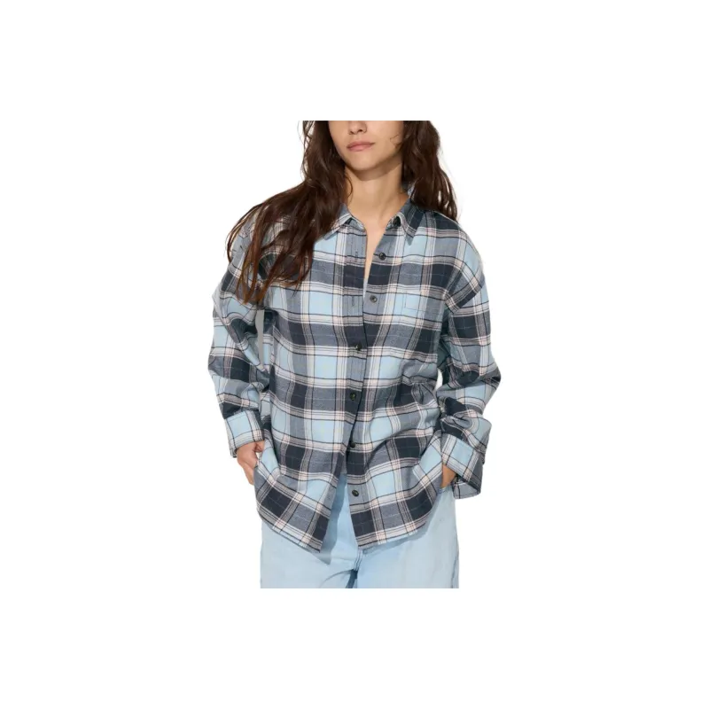 UNIQLO Shirts Women's Aqua Blue-0