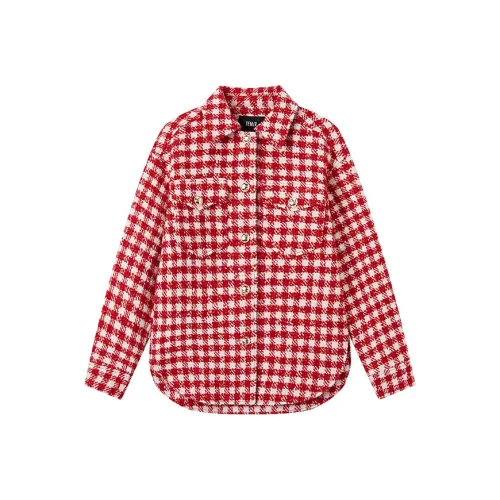 SEM/R Jackets & Coats Women's Red White Tone