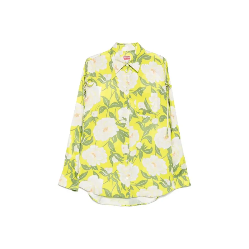 KENZO 'KENZO Peonies' Shirt-0