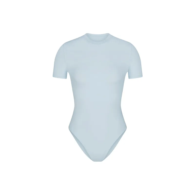 SKIMS FITS EVERYBODY T-SHIRT BODYSUIT Bodysuits Women's OPAL/Opal-0
