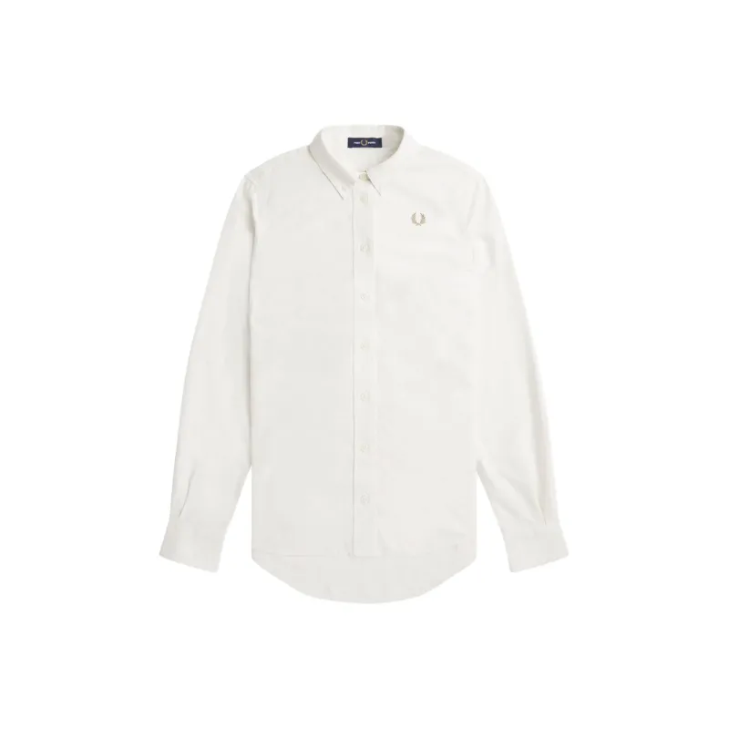 FRED PERRY Button Down Shirt Women's White-0