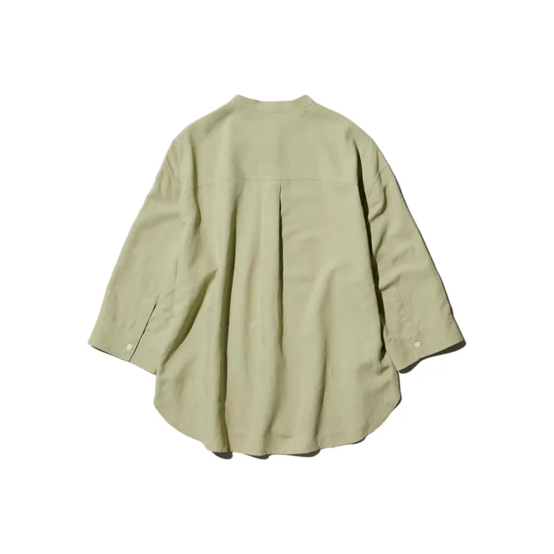 UNIQLO Shirt Women's Emerald Green-0
