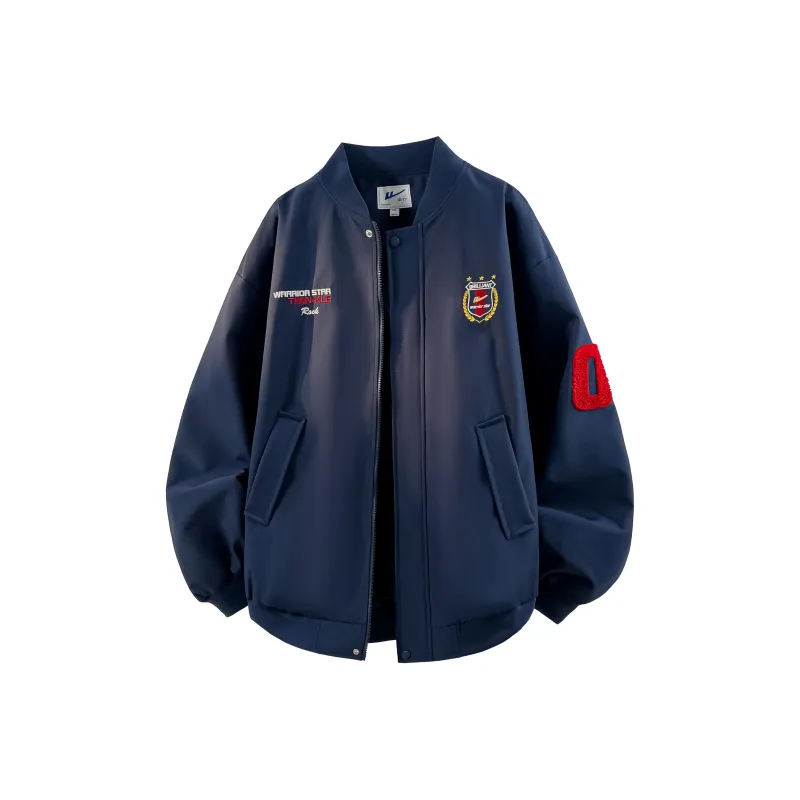 Warrior Jackets Coats Unisex Navy Blue-0