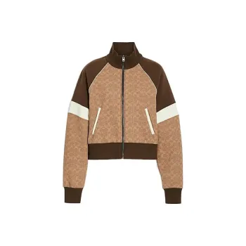 COACH Jackets Women's Khaki