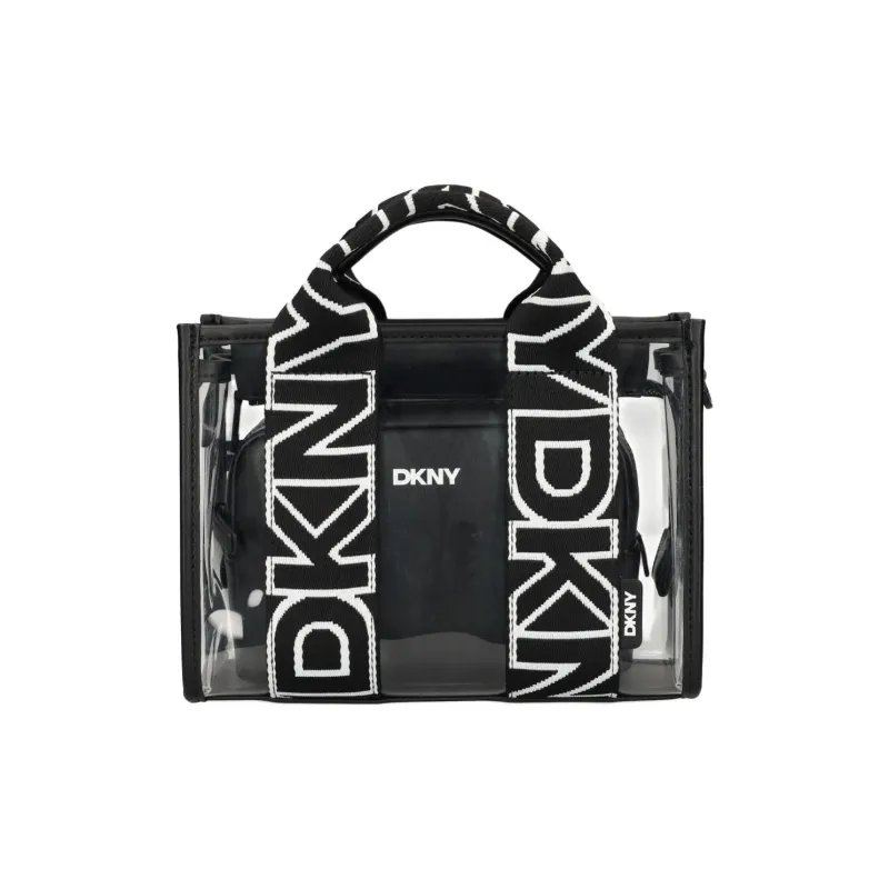 DKNY Logo jacquard Tote Bag-5