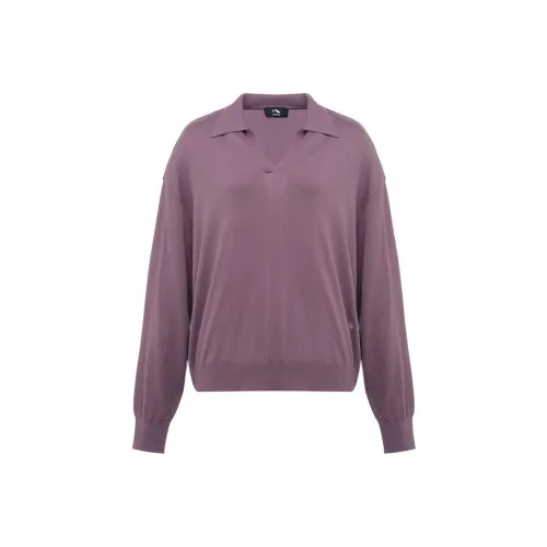 LI NING 1990 Commuter Series Knitwear Women's Frosty Dusty Purple