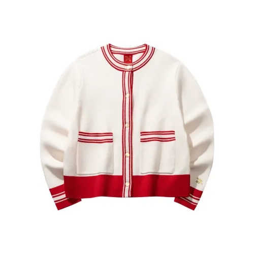 Anta Life Collection Knitwear Women's Corn White