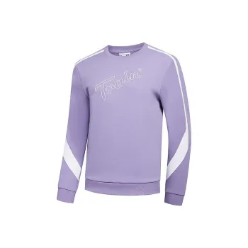 QIAODAN Sweatshirt Women's Lavender/Jordan White