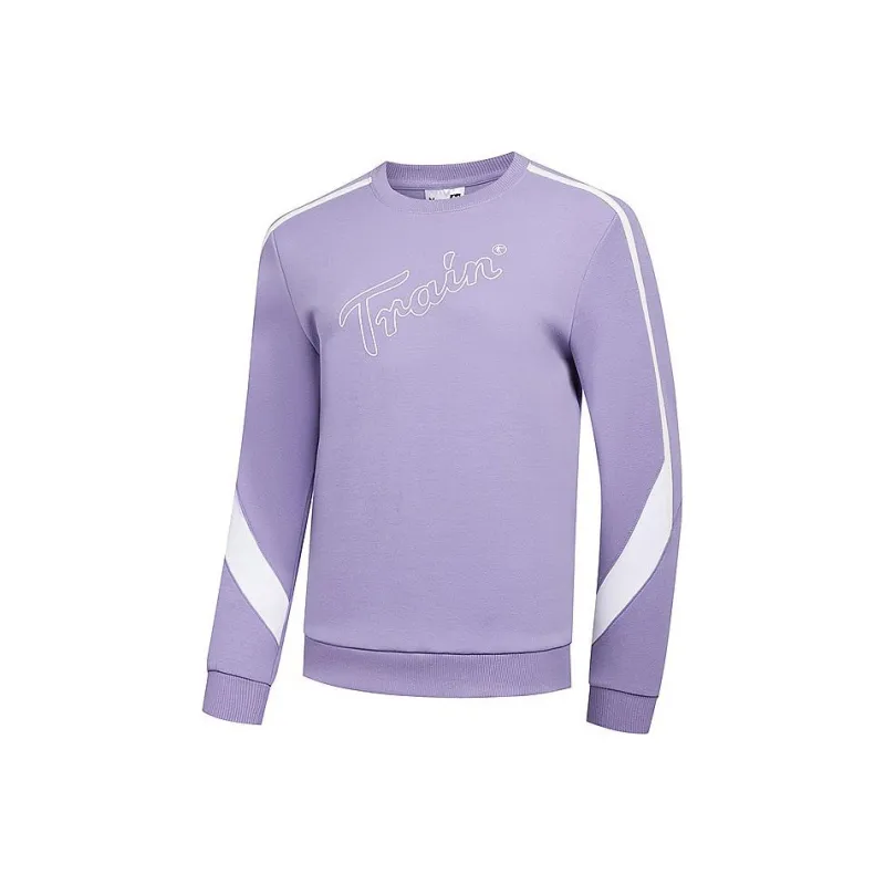 QIAODAN Sweatshirt Women's Lavender/Jordan White-0
