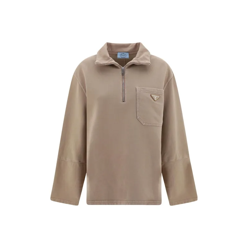 PRADA Sweatshirts Women's Brown-0