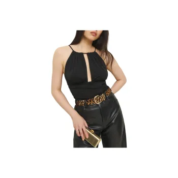 REFORMATION Erin Knit Top Camisole Women's Black