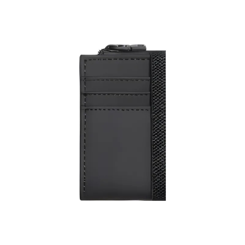 ZARA PU Card Holder Men's Black-2