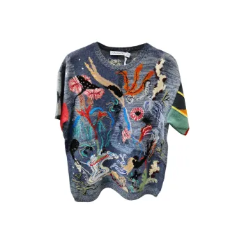 DIOR Cashmere Sweater Women's Blue