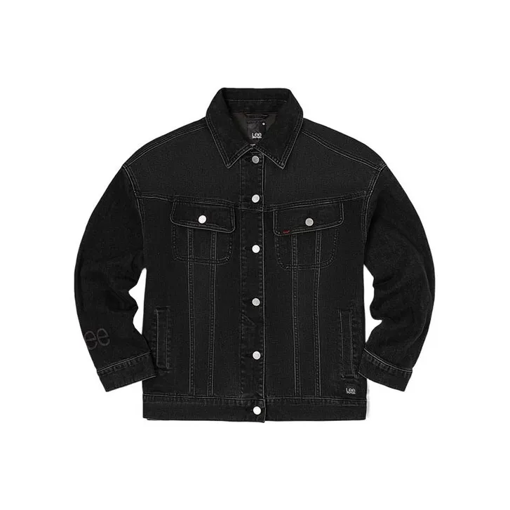 Lee Jackets Women's Black Gray Color-0