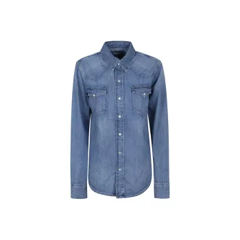 Polo Ralph Lauren Long Sleeved Button Up Denim Shirt